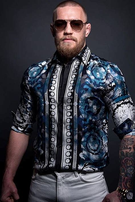 conor mcgregor versace shirt|Conor McGregor Custom.